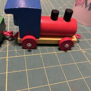 VTG Heros 4 piece train set complete w/ blocks for cars West German